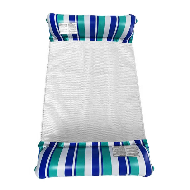 Summer Inflatable Floating Water Mattresses Hammock Lounge Chairs Pool Float Sports Toys Carpet Float Pool Accessories