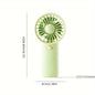 Portable Fan Convenient Creative Small Fan Pocket Hand-Held Fan Lightweight Adjustable Cute Handheld Mini Fan Air Coolers