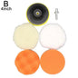 Universal Car Polish Pad 3/4Inch for M10/M14 Soft Wool Machine Waxing Polisher Car Body Polishing Discs Cleaning Accessories