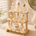 Tiered Wooden Countertop Organizer