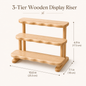 Tiered Wooden Countertop Organizer