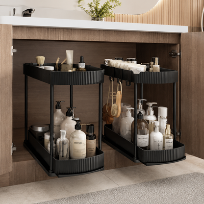 2-Pack Pull-Out Cabinet Organizers