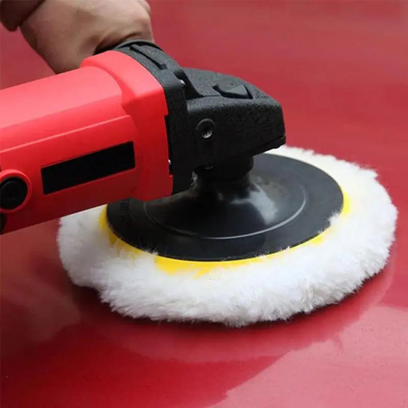 Universal Car Polish Pad 3/4Inch for M10/M14 Soft Wool Machine Waxing Polisher Car Body Polishing Discs Cleaning Accessories