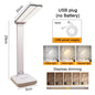 LED Desk Lamp USB Rechargeable Table Lamp 3 Levels Dimmable Touch Desk Lighting Eye Protection Foldable for Bedroom Desk Light