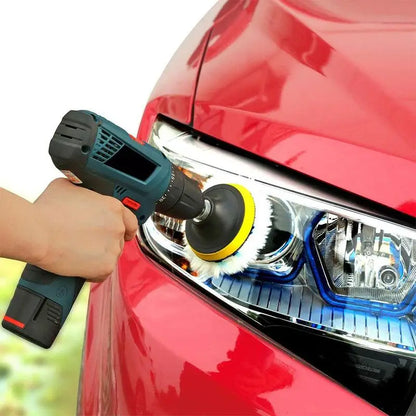 Universal Car Polish Pad 3/4Inch for M10/M14 Soft Wool Machine Waxing Polisher Car Body Polishing Discs Cleaning Accessories